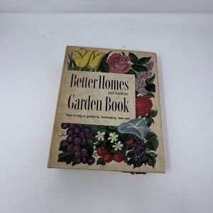 Vintage Better Homes and Gardens Garden Book 1961 Gardening Landscaping‎